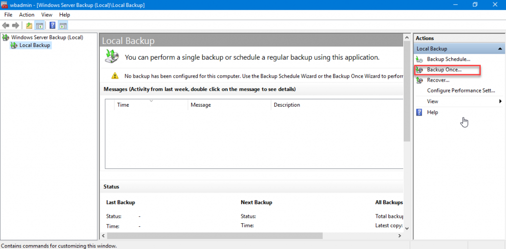 بکاپ گیری Active Directory